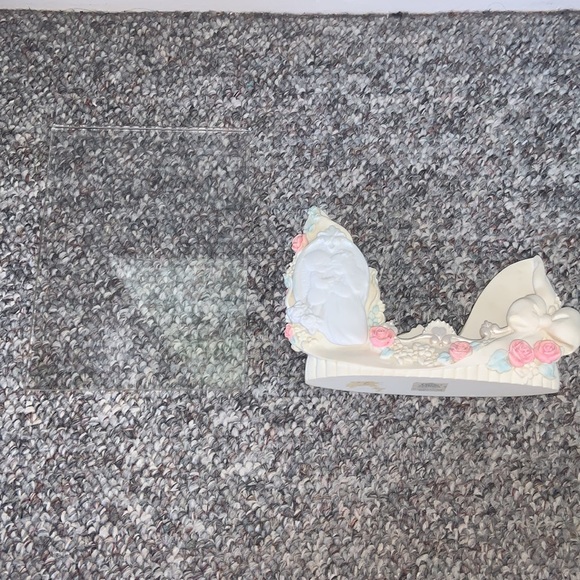 👙Vintage The Enesco Precious Moments Collection Wedding Picture Frame 1994 - Picture 6 of 10